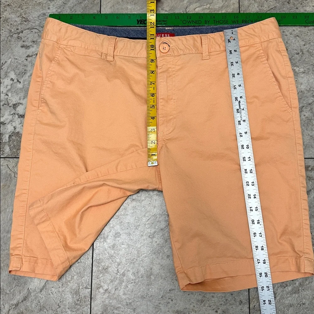 Men's Guess Los Angeles Chino Shorts‎ - Apricot